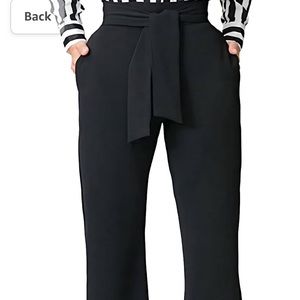 2 pairs of Pants- size large- dusty rose and black -$30 for both